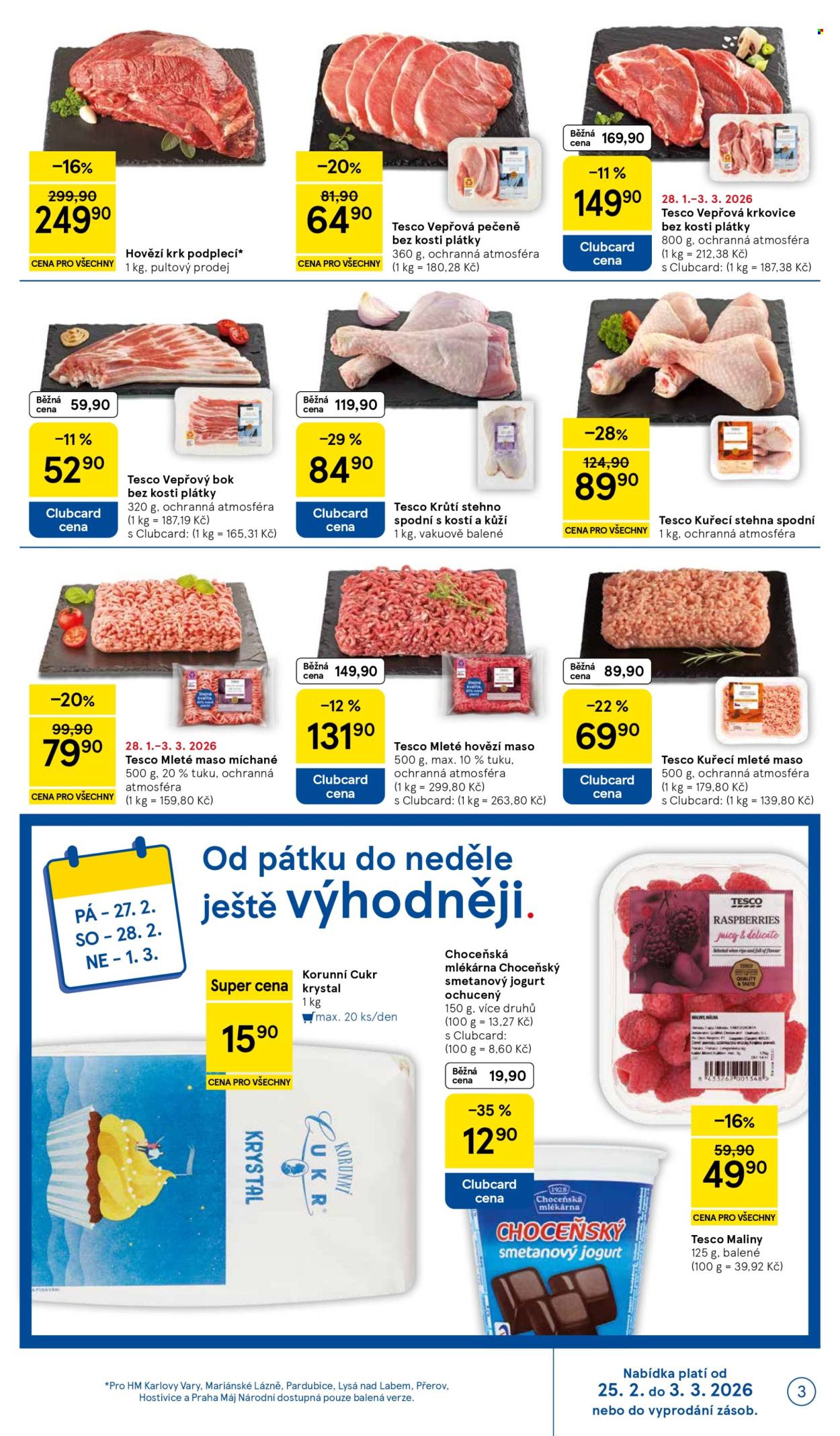 Leták TESCO - 25.2.2026 - 3.3.2026. Strana 3