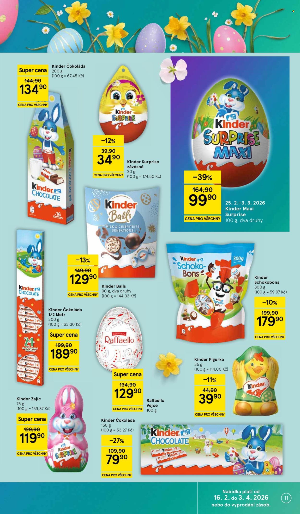 Leták TESCO - 25.2.2026 - 3.3.2026. Strana 11