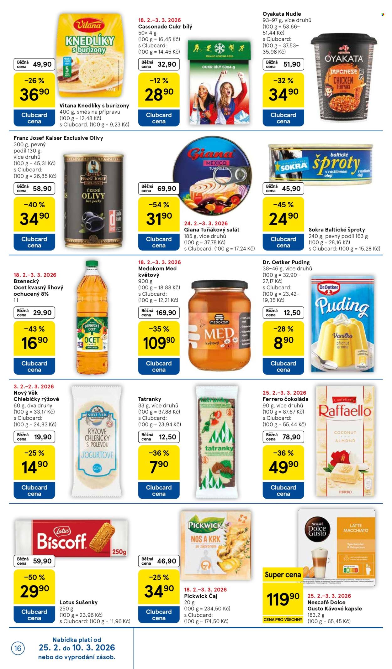 Leták TESCO - 25.2.2026 - 3.3.2026. Strana 16
