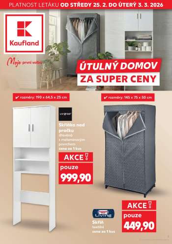 Leták Kaufland - 25.2.2026 - 3.3.2026.
