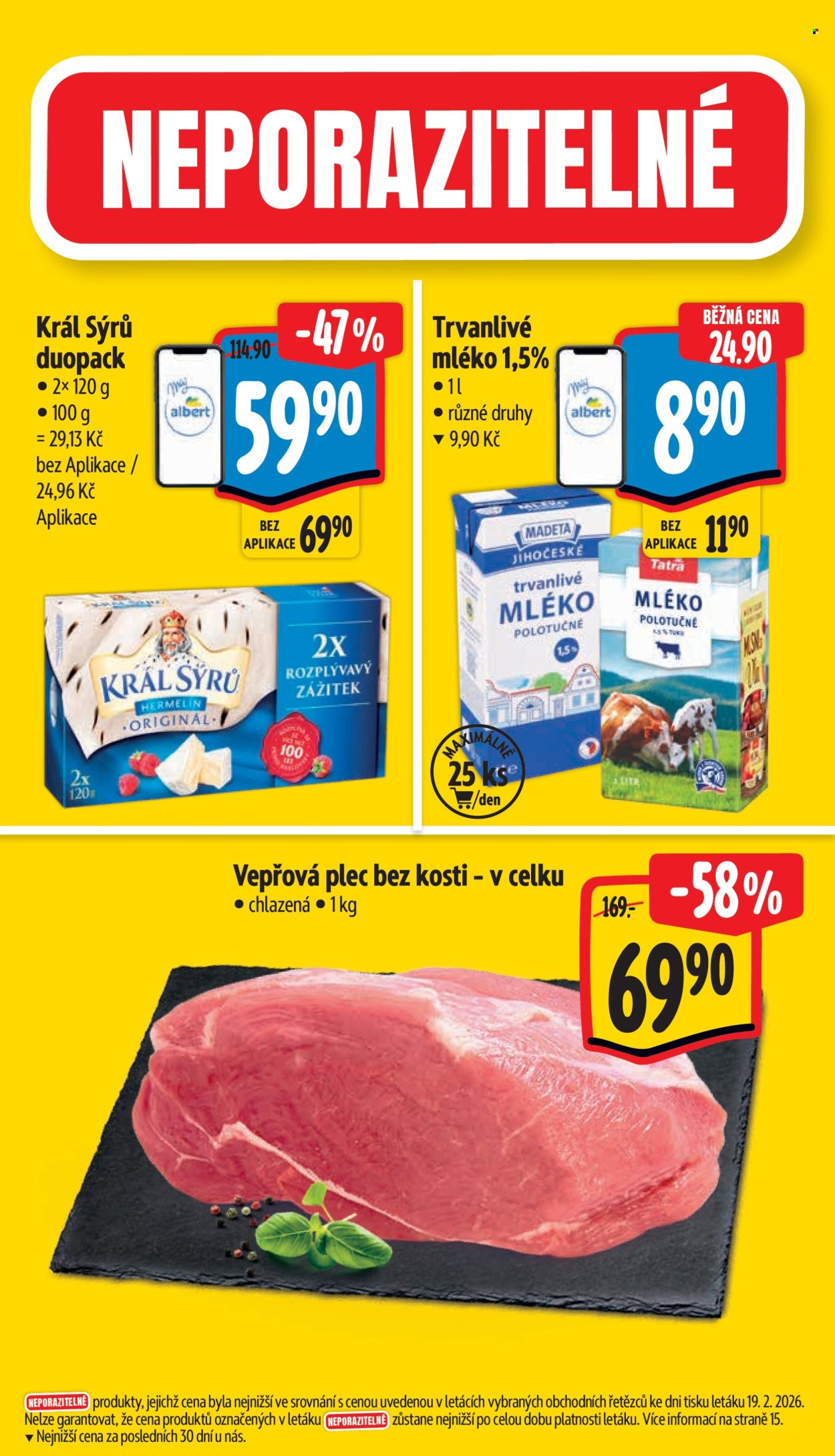 Leták Albert Supermarket - 25.2.2026 - 3.3.2026. Strana 3