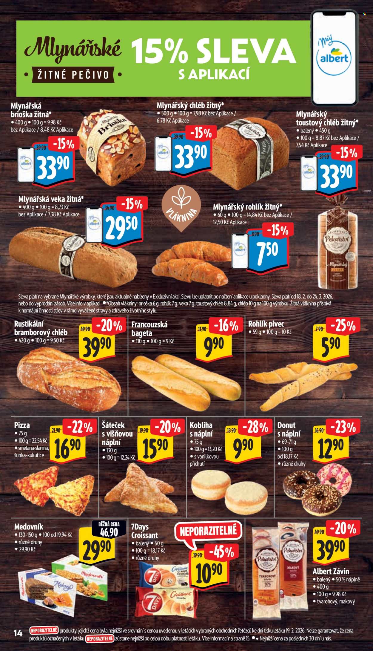 Leták Albert Supermarket - 25.2.2026 - 3.3.2026. Strana 22