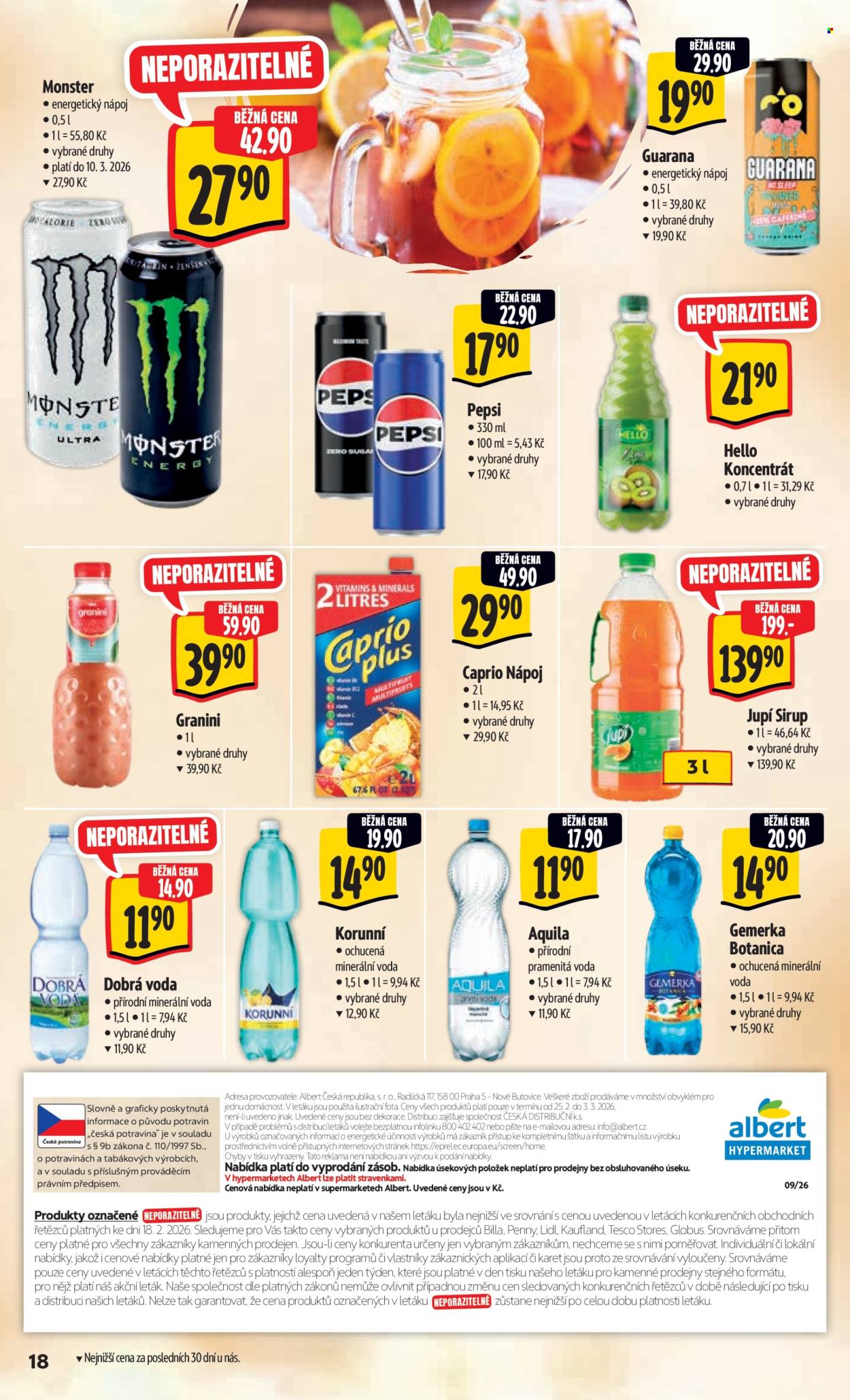 Leták Albert Hypermarket - 25.2.2026 - 3.3.2026. Strana 24
