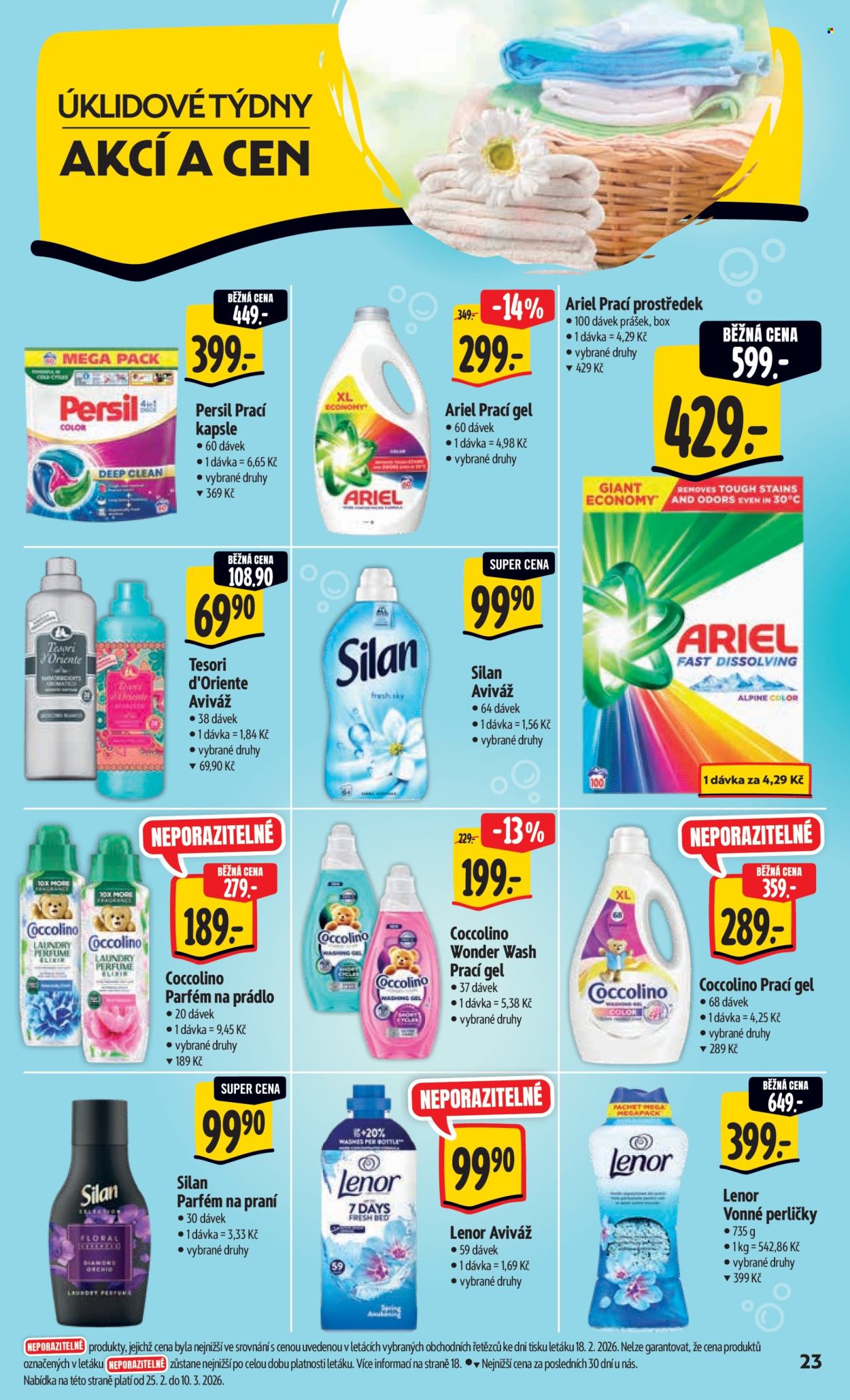 Leták Albert Hypermarket - 25.2.2026 - 3.3.2026. Strana 29