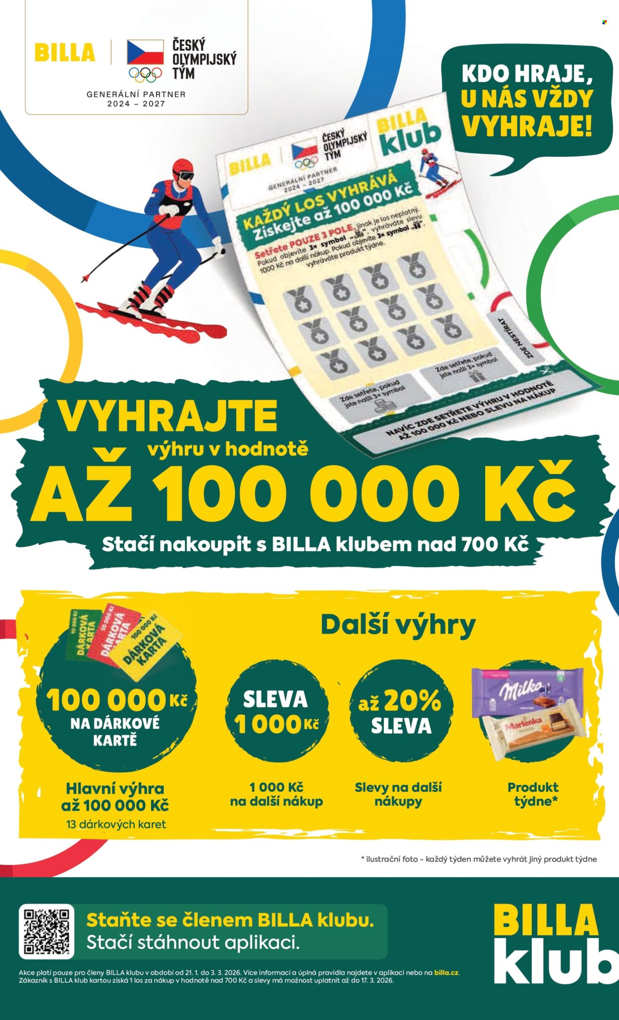 Leták BILLA - 25.2.2026 - 3.3.2026. Strana 12