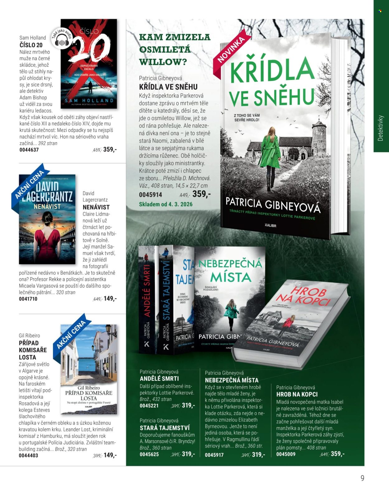 Leták Knižní klub - 1.3.2026 - 30.4.2026. Strana 9