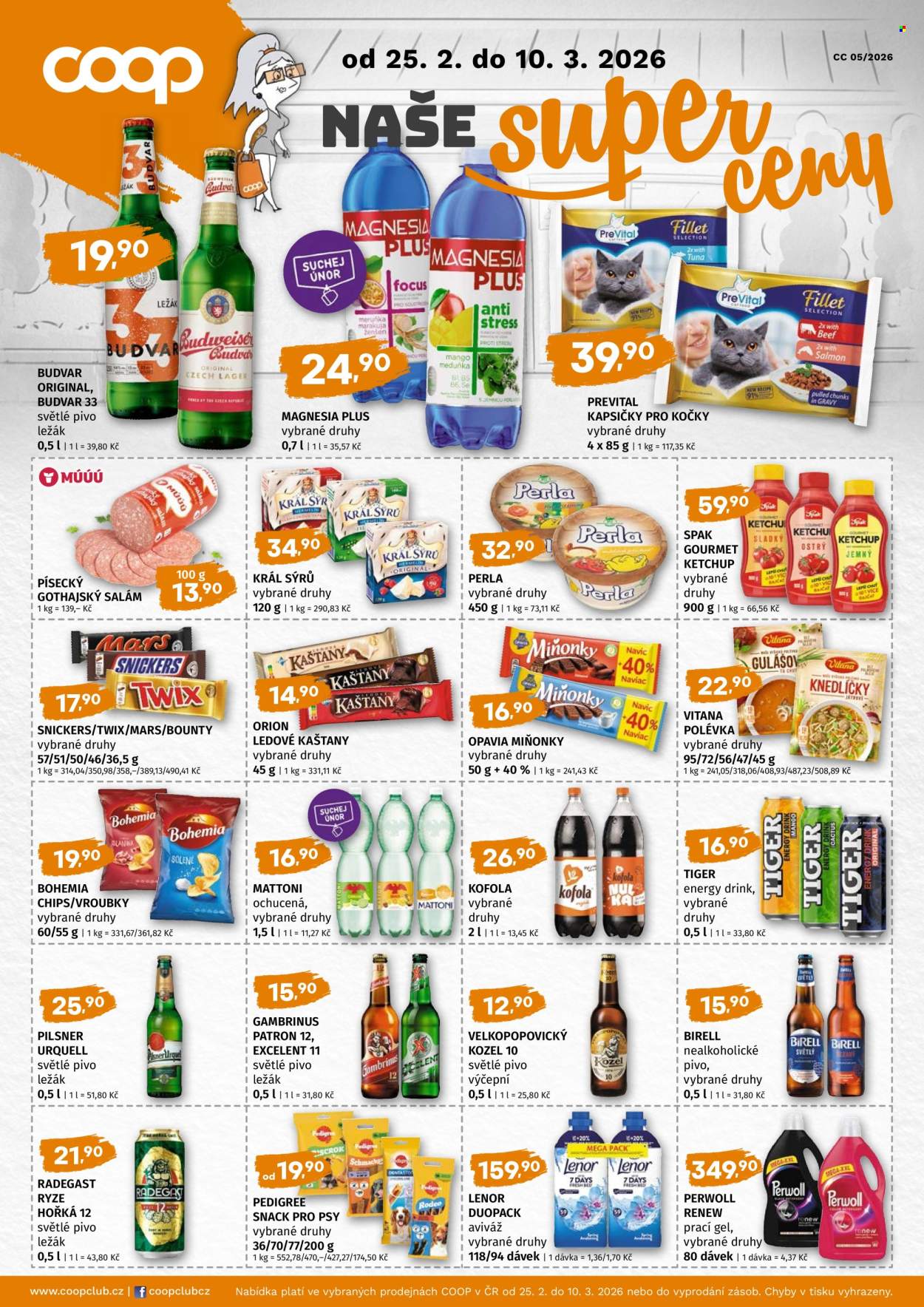Leták coop TIP - 25.2.2026 - 10.3.2026. Strana 1