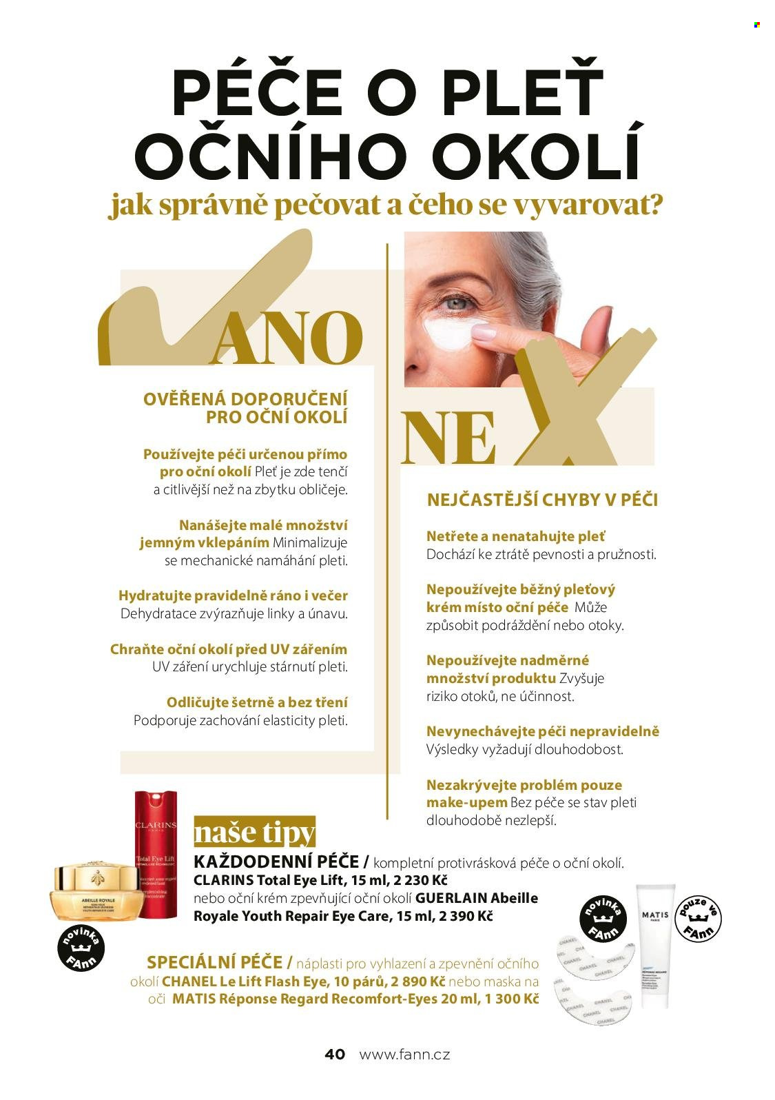 Leták FAnn parfumerie - 1.3.2026 - 28.5.2026. Strana 40