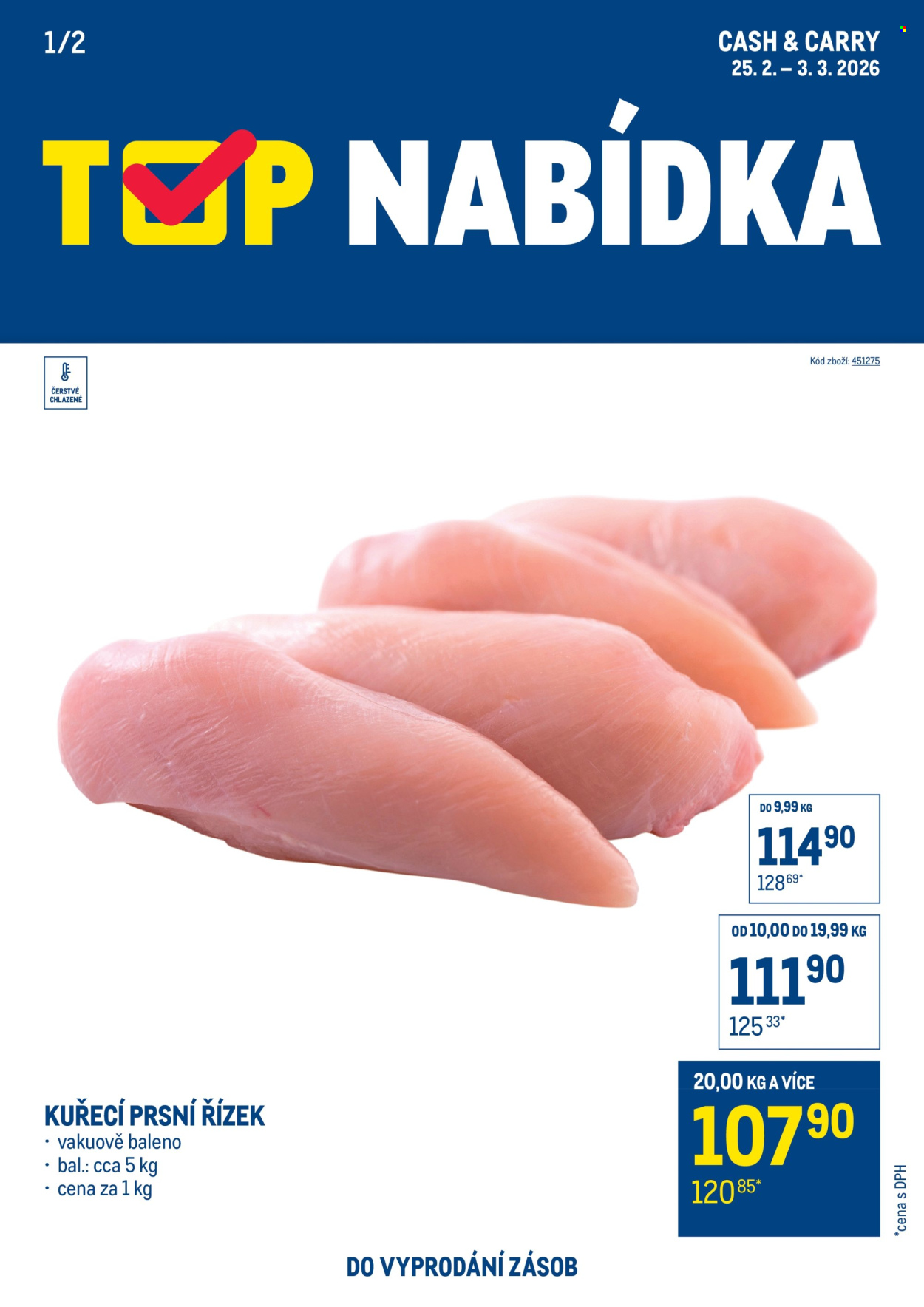 Leták MAKRO - 25.2.2026 - 3.3.2026. Strana 1