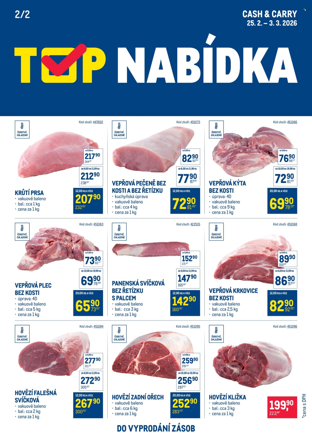 Leták MAKRO - 25.2.2026 - 3.3.2026. Strana 2
