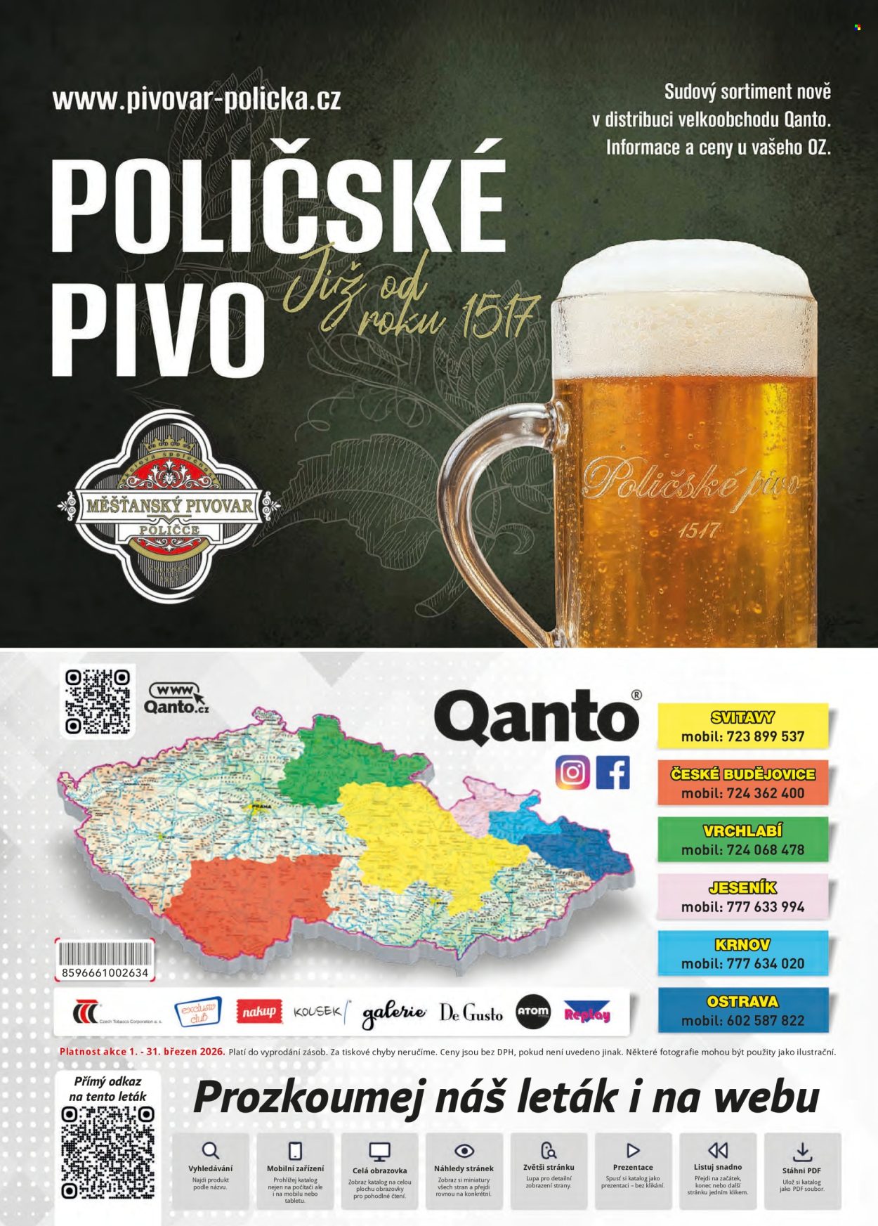 Leták Astur & Qanto velkoobchod - 1.3.2026 - 31.3.2026. Strana 196