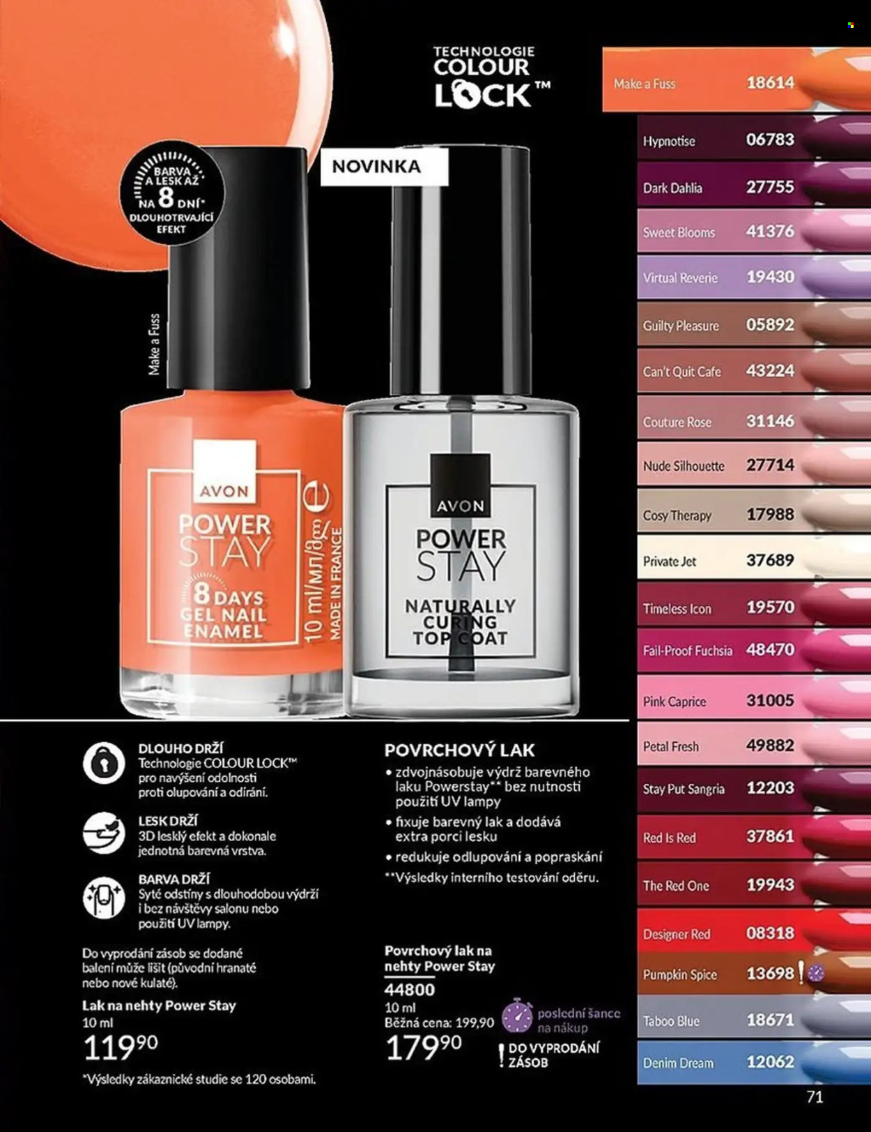 Leták AVON - 1.3.2026 - 31.3.2026. Strana 71