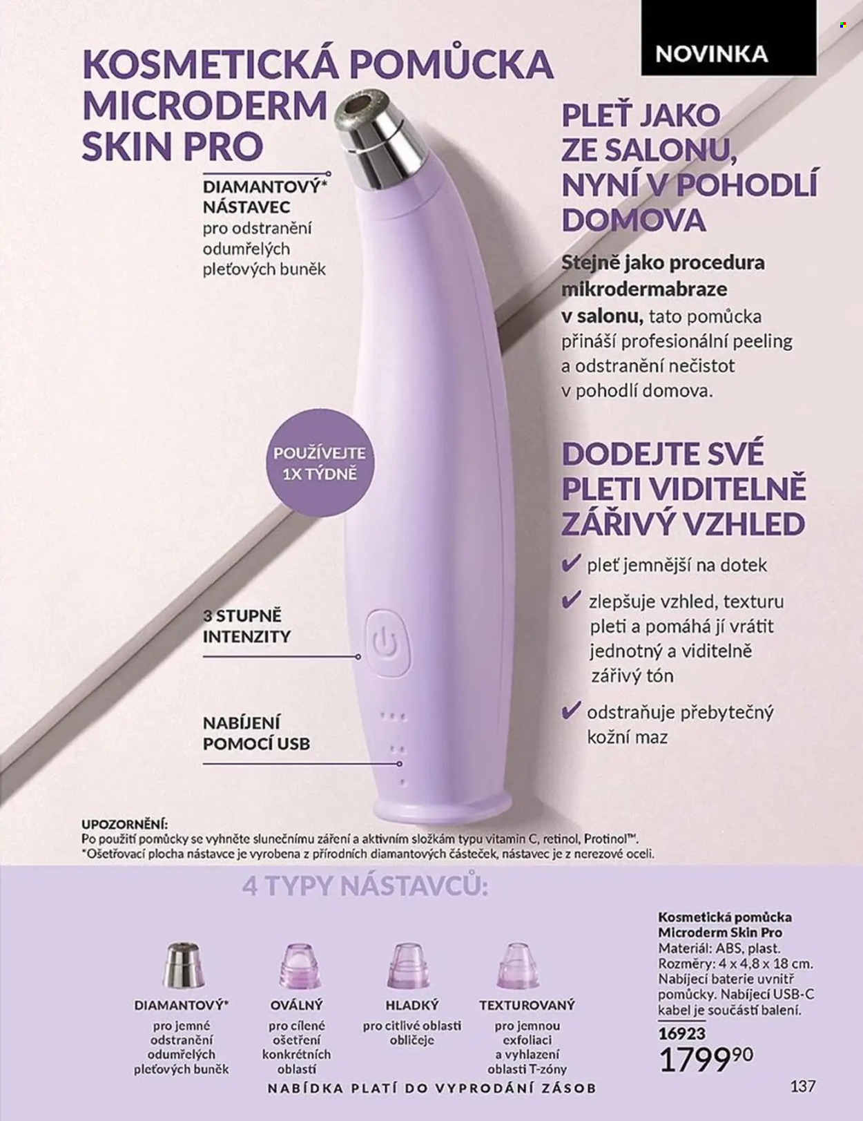 Leták AVON - 1.3.2026 - 31.3.2026. Strana 137