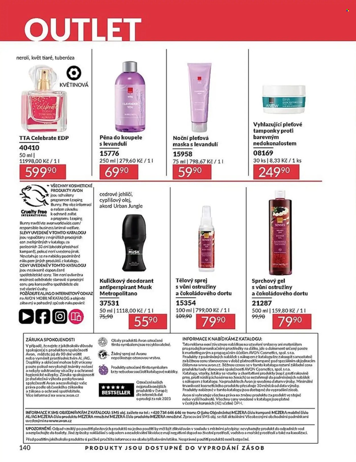 Leták AVON - 1.3.2026 - 31.3.2026. Strana 140