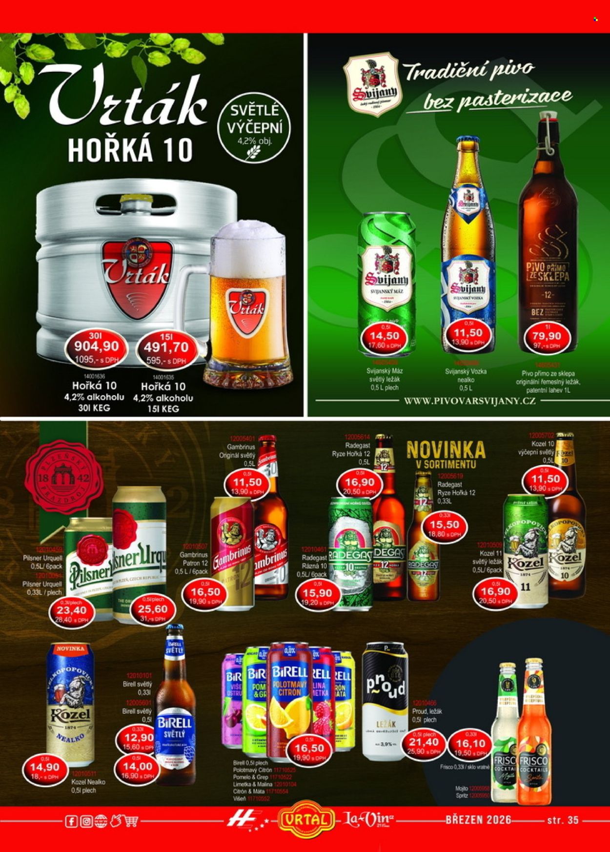 Leták Vrtal - 1.3.2026 - 31.3.2026. Strana 35