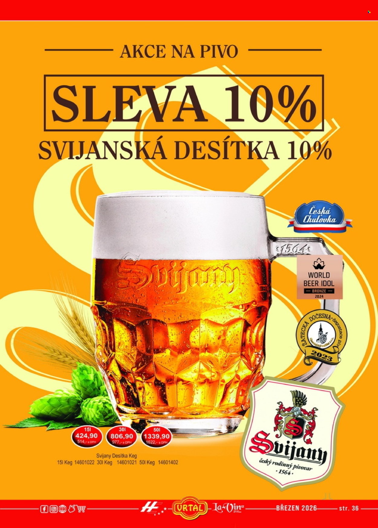 Leták Vrtal - 1.3.2026 - 31.3.2026. Strana 36