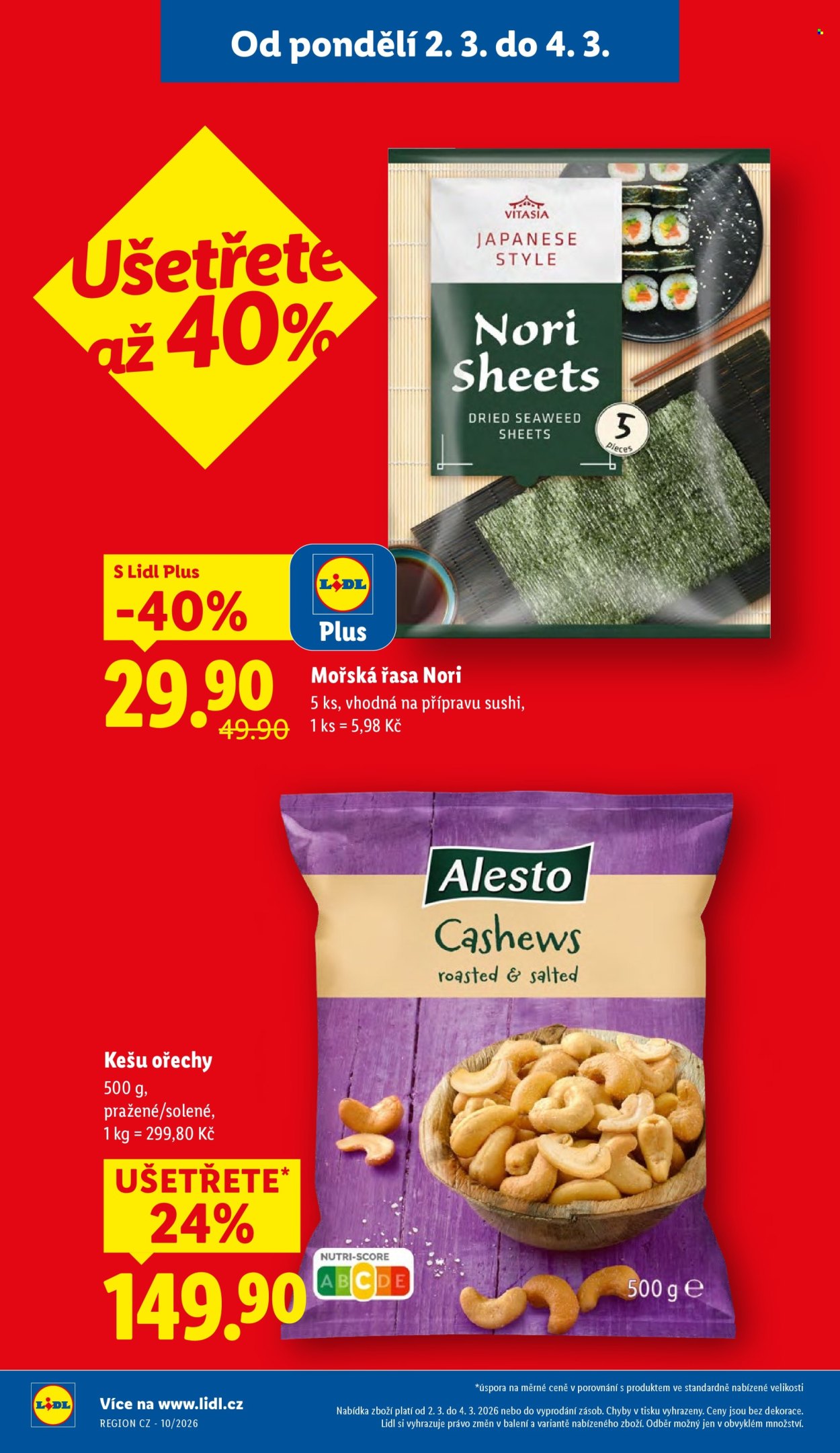 Leták Lidl - 2.3.2026 - 4.3.2026. Strana 4