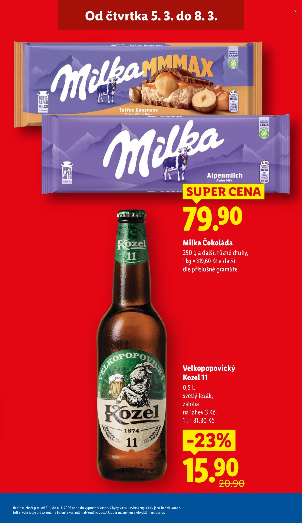 Leták Lidl - 5.3.2026 - 8.3.2026. Strana 5