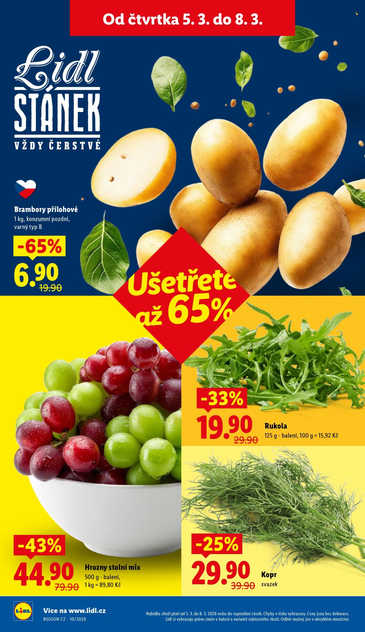 Leták Lidl - 5.3.2026 - 8.3.2026. Strana 10