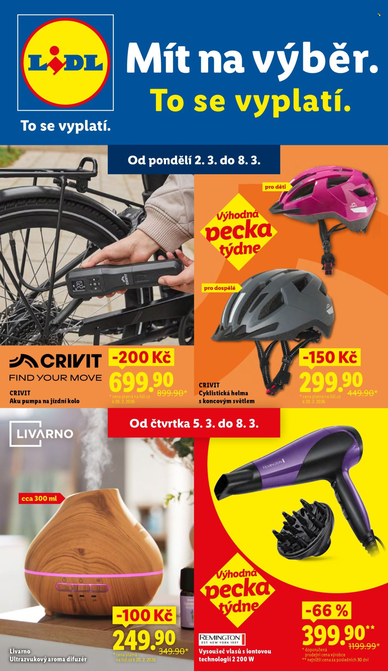 Leták Lidl - 2.3.2026 - 8.3.2026. Strana 1
