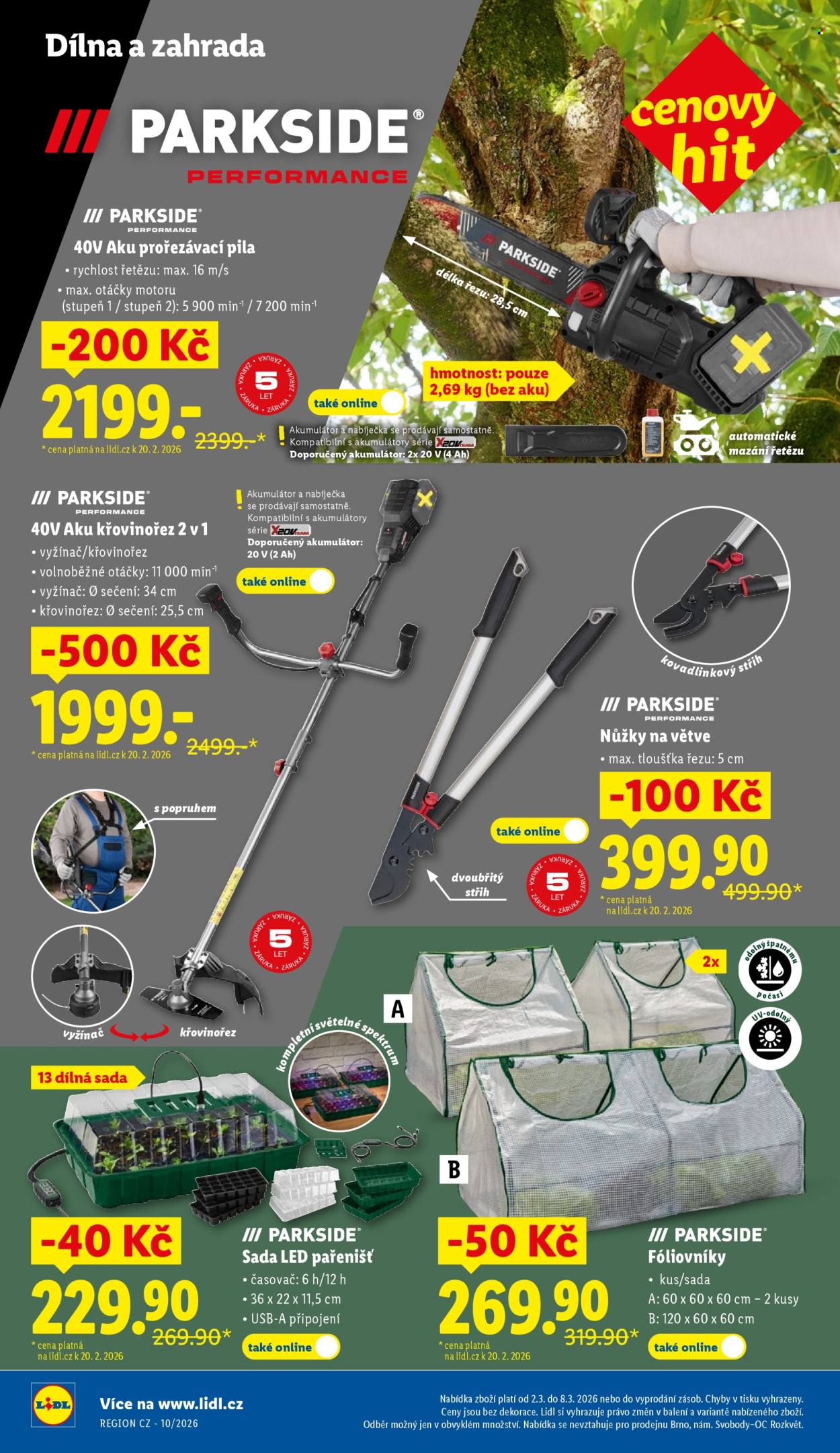 Leták Lidl - 2.3.2026 - 8.3.2026. Strana 10