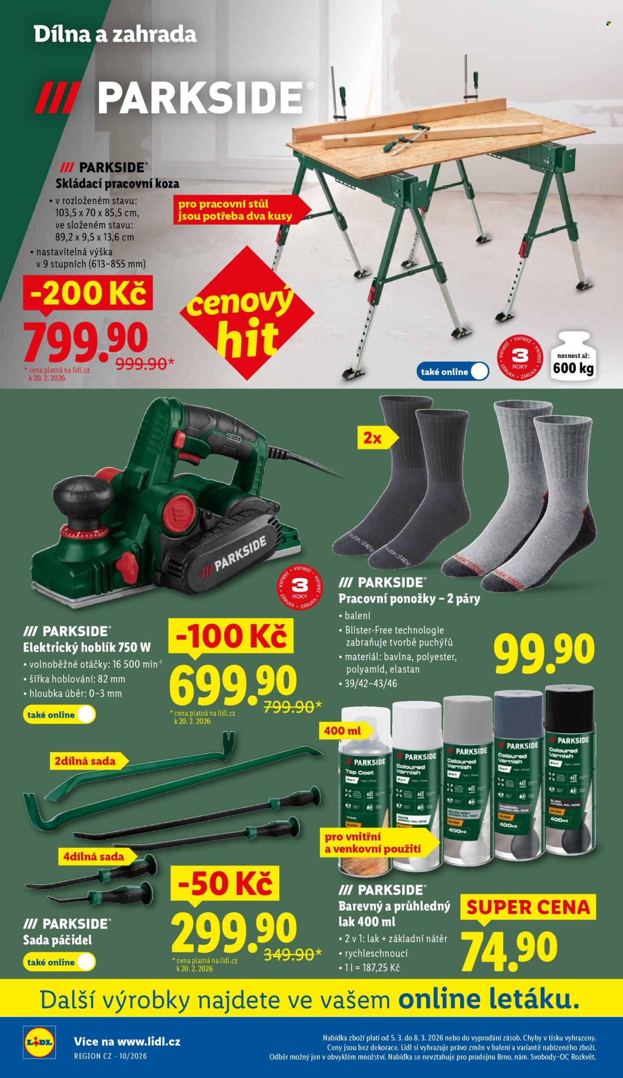 Leták Lidl - 2.3.2026 - 8.3.2026. Strana 26