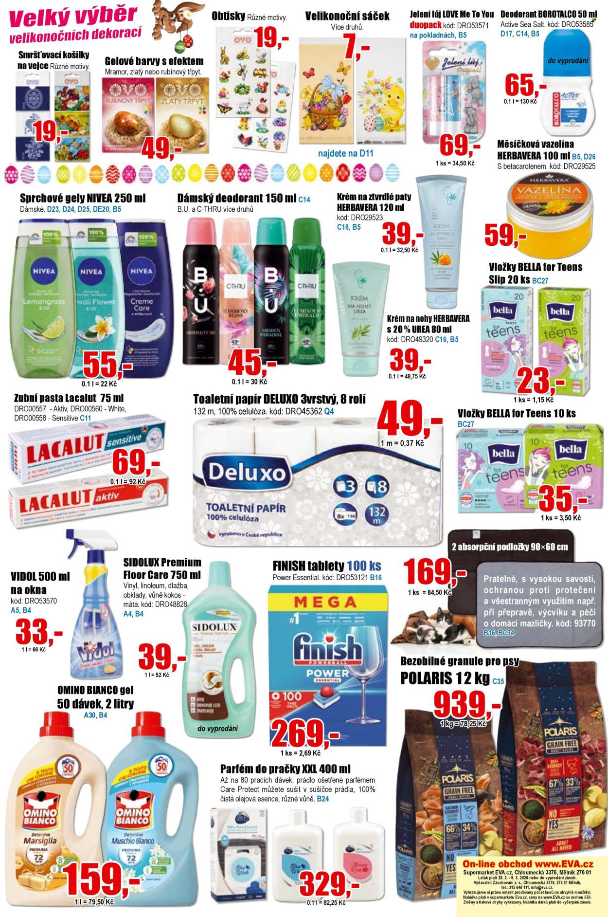 Leták EVA supermarket - 25.2.2026 - 9.3.2026. Strana 6
