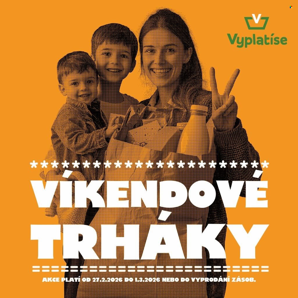Leták Vyplatíse - 27.2.2026 - 1.3.2026. Strana 1