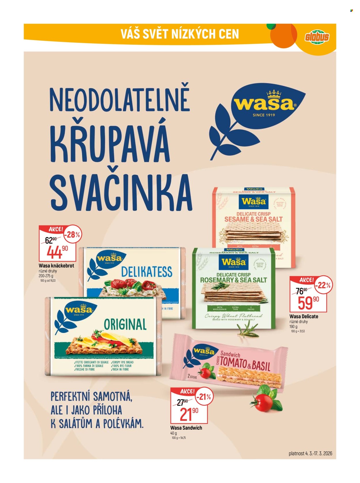 Leták Globus - 4.3.2026 - 10.3.2026. Strana 23