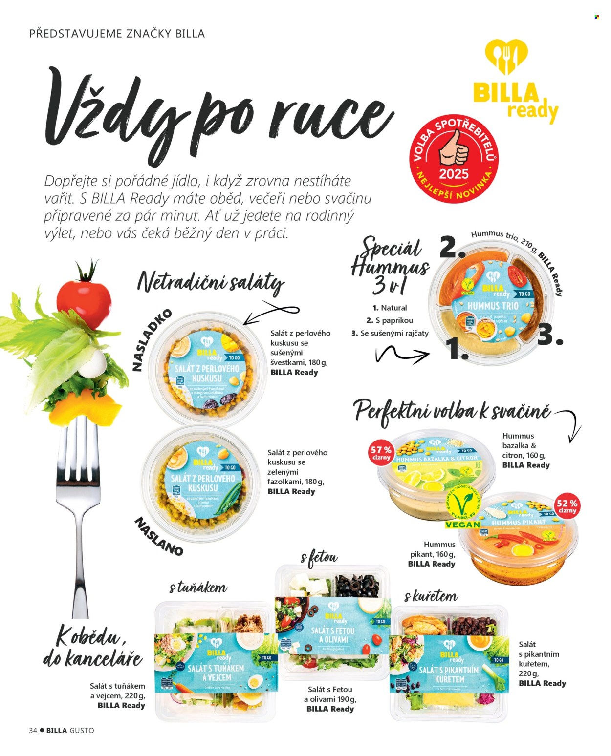 Leták BILLA. Strana 34