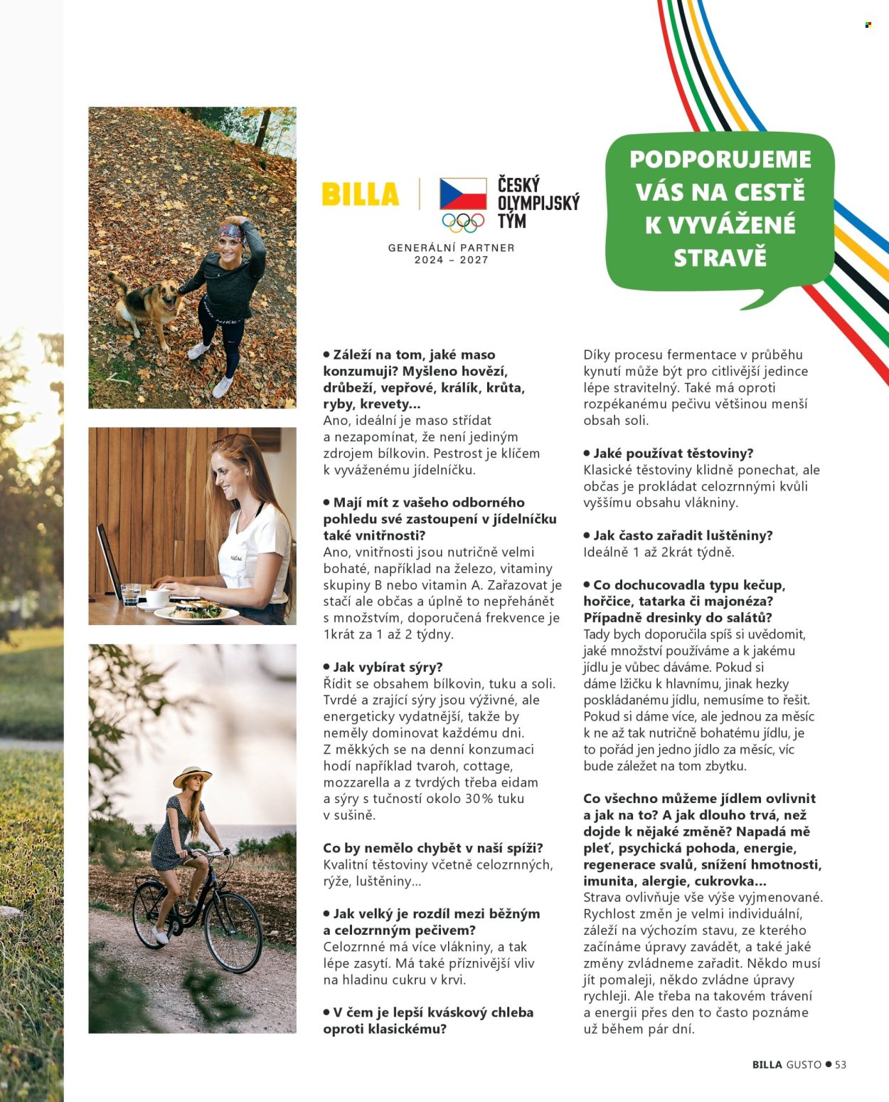Leták BILLA. Strana 53