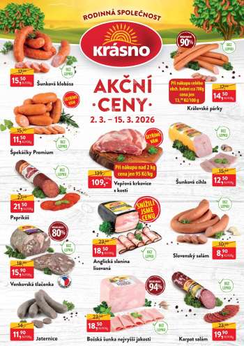Leták MP Krásno - 2.3.2026 - 15.3.2026.