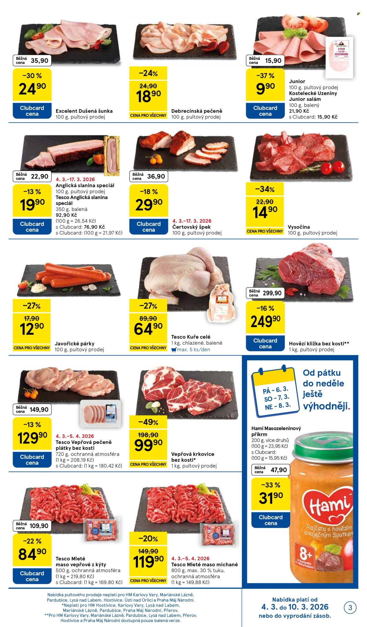 Leták TESCO - 4.3.2026 - 10.3.2026. Strana 3
