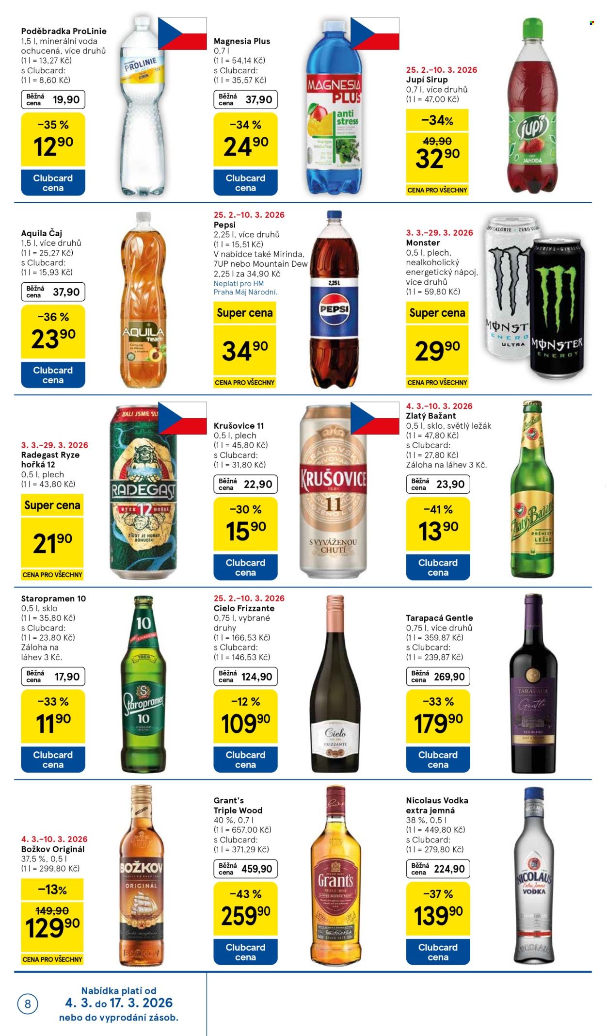 Leták TESCO - 4.3.2026 - 10.3.2026. Strana 8
