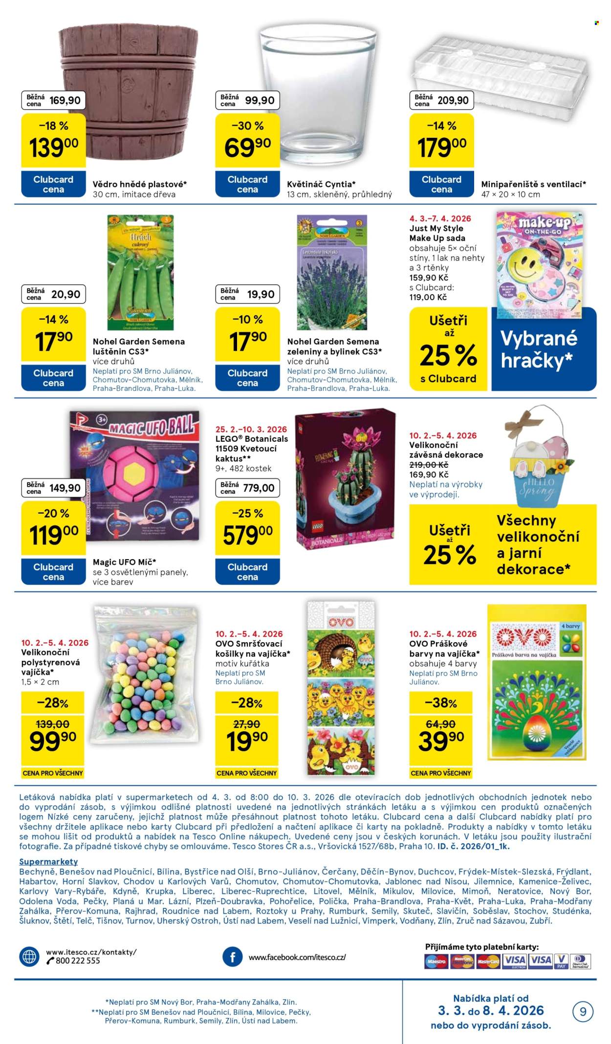 Leták TESCO supermarket - 4.3.2026 - 10.3.2026. Strana 9