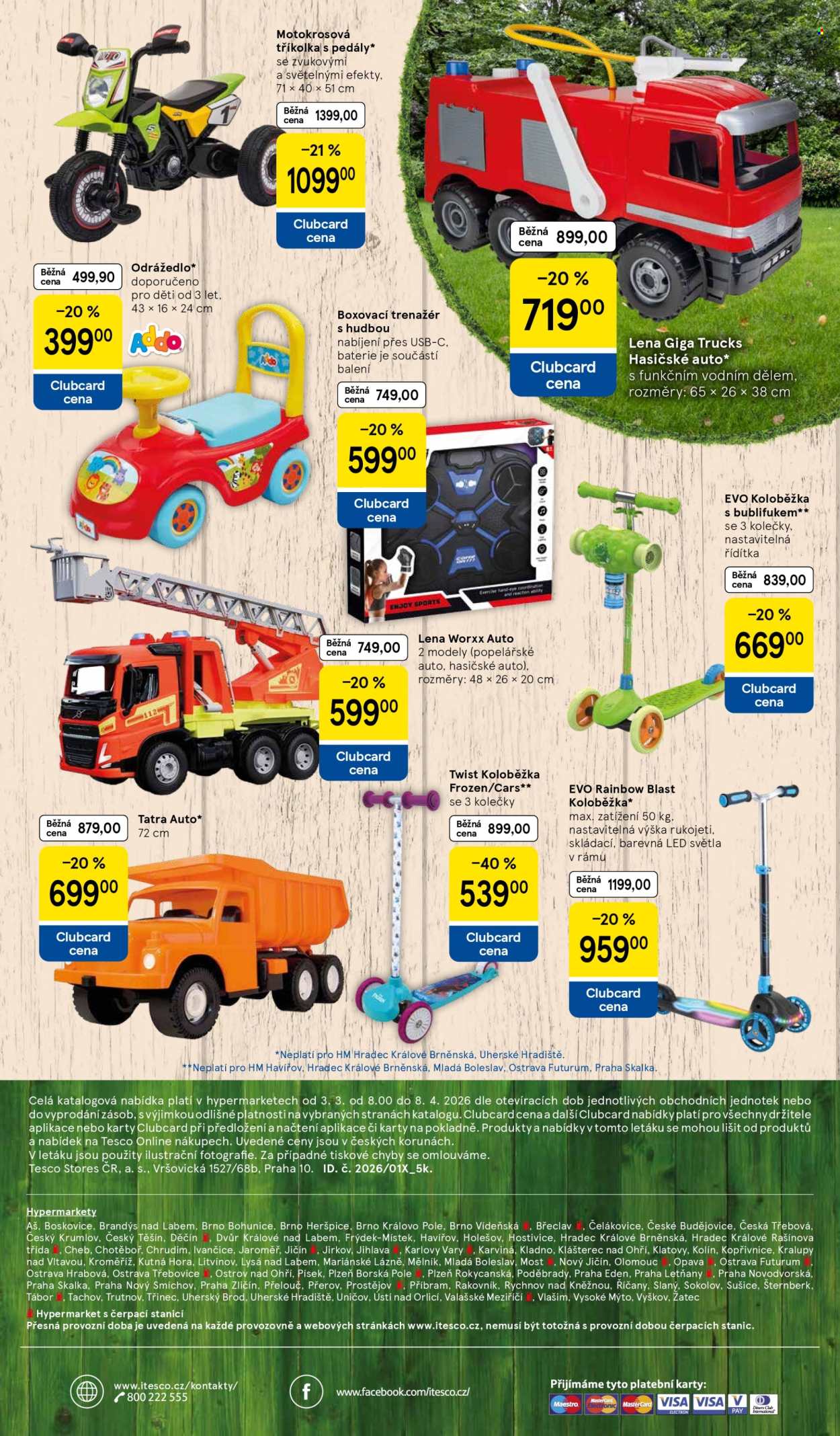 Leták TESCO hypermarket - 3.3.2026 - 8.4.2026. Strana 20