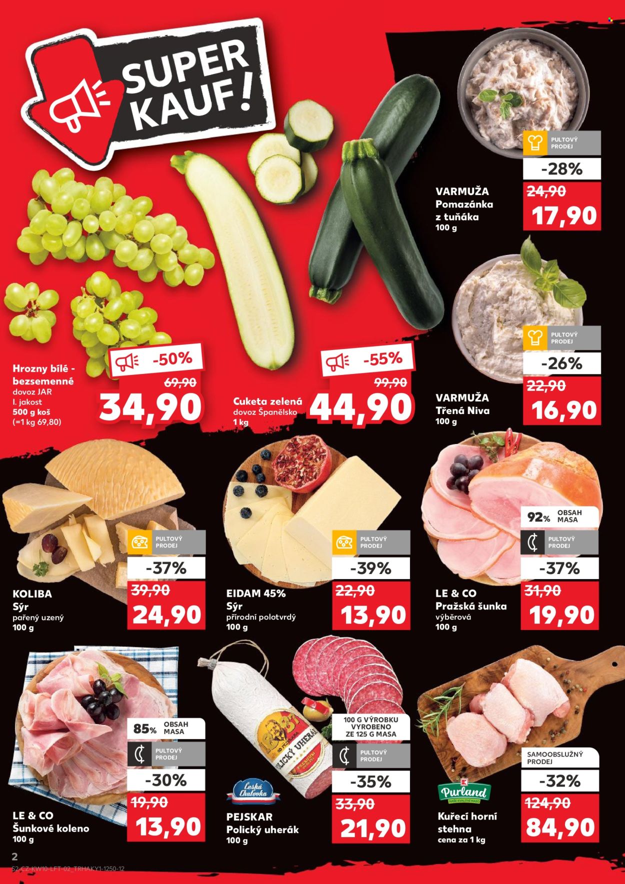 Leták Kaufland - 4.3.2026 - 10.3.2026. Strana 2