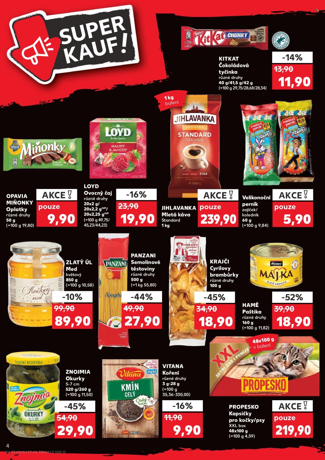 Leták Kaufland - 4.3.2026 - 10.3.2026. Strana 4