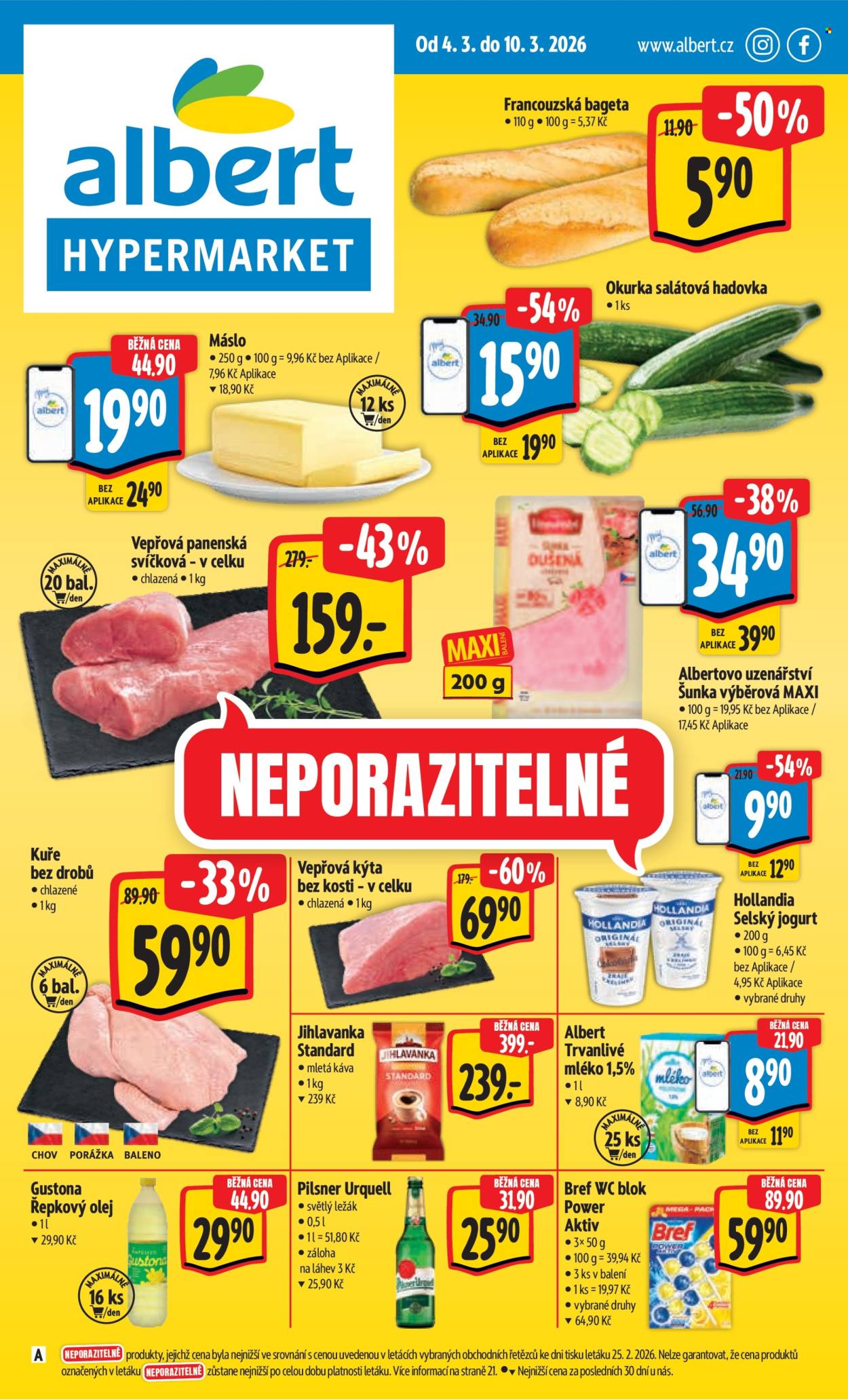 Leták Albert Hypermarket - 4.3.2026 - 10.3.2026. Strana 1