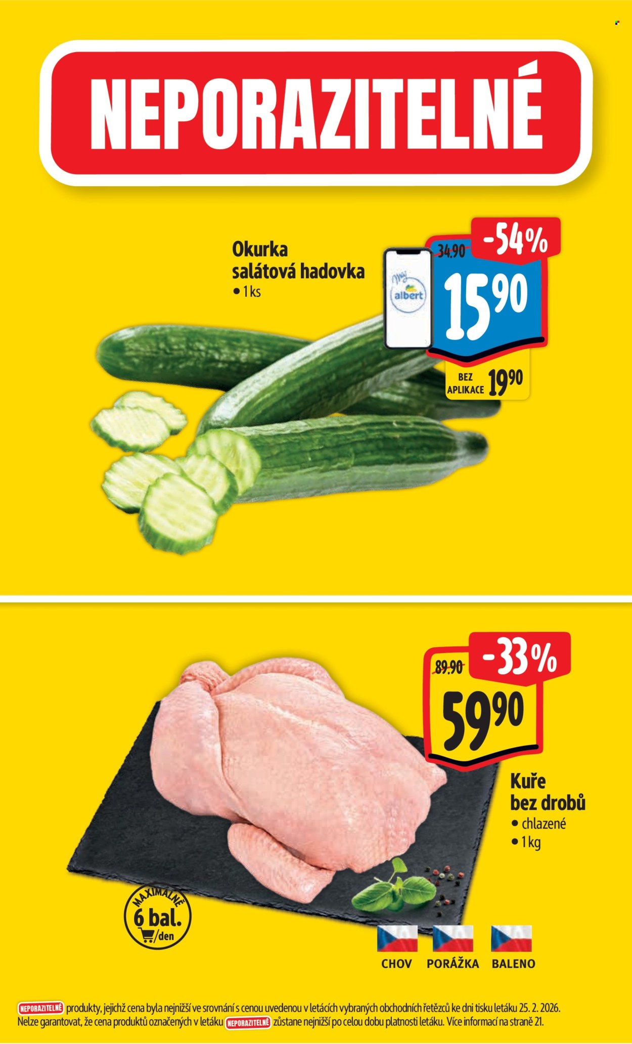 Leták Albert Hypermarket - 4.3.2026 - 10.3.2026. Strana 2