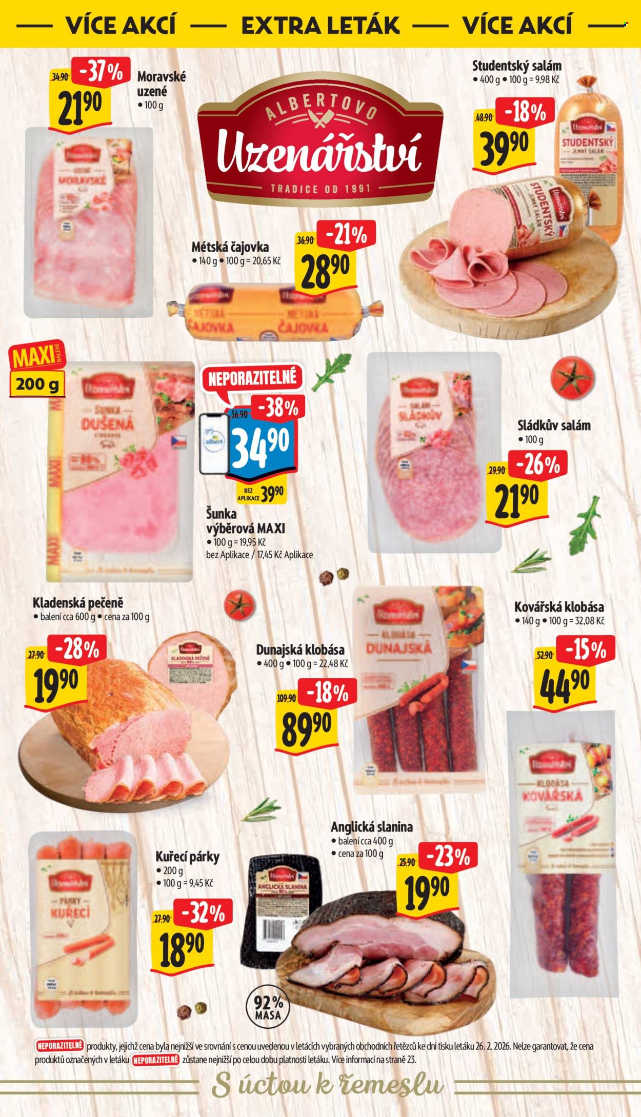 Leták Albert Supermarket - 4.3.2026 - 10.3.2026. Strana 42