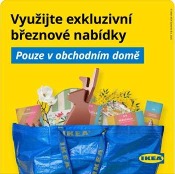 Leták IKEA - 1.3.2026 - 31.3.2026.