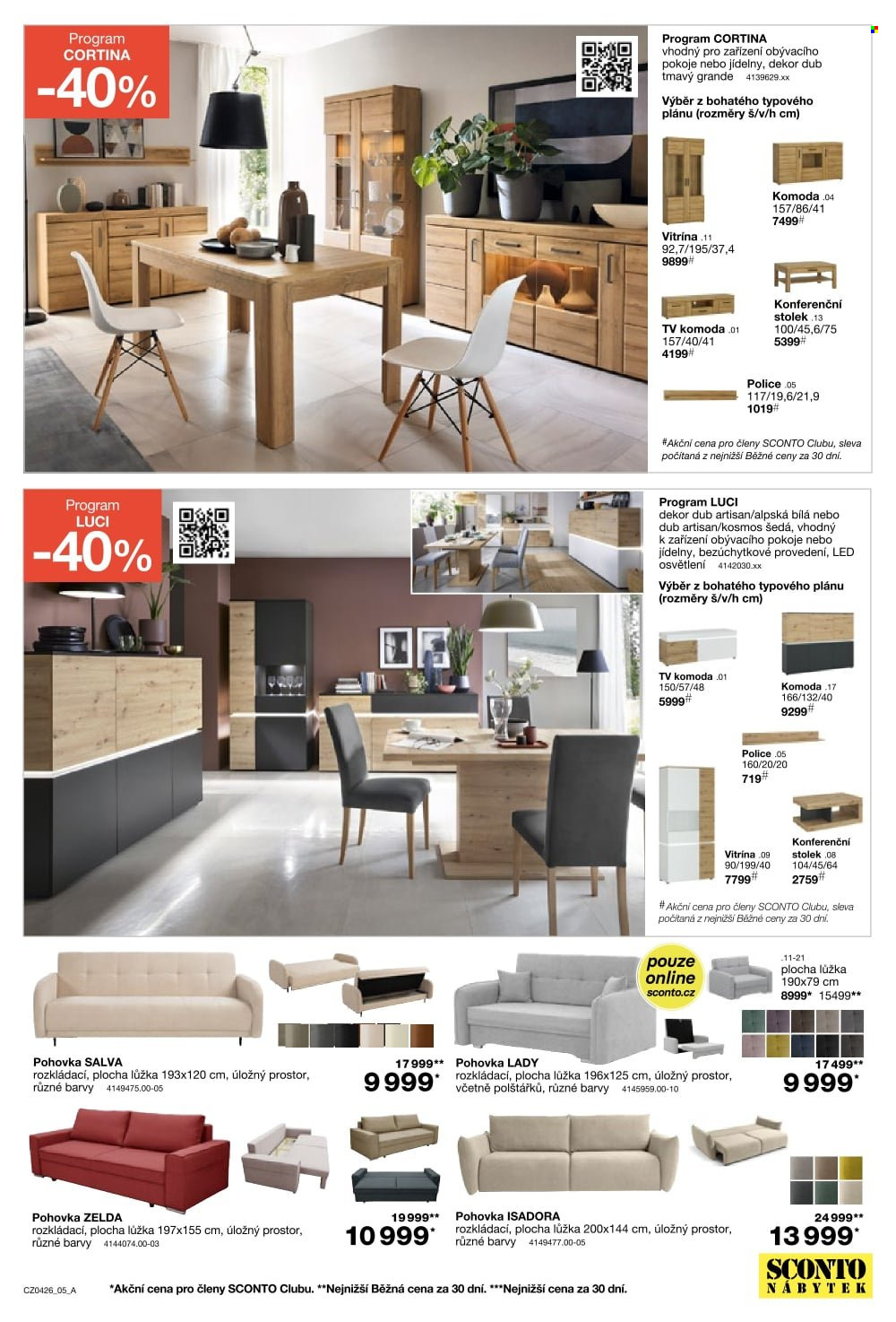 Leták SCONTO NÁBYTEK - 4.3.2026 - 24.3.2026. Strana 5