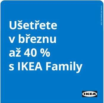 Leták IKEA - 1.3.2026 - 31.3.2026.