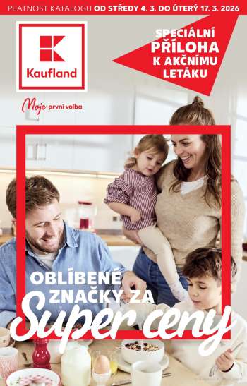 Leták Kaufland - 4.3.2026 - 17.3.2026.