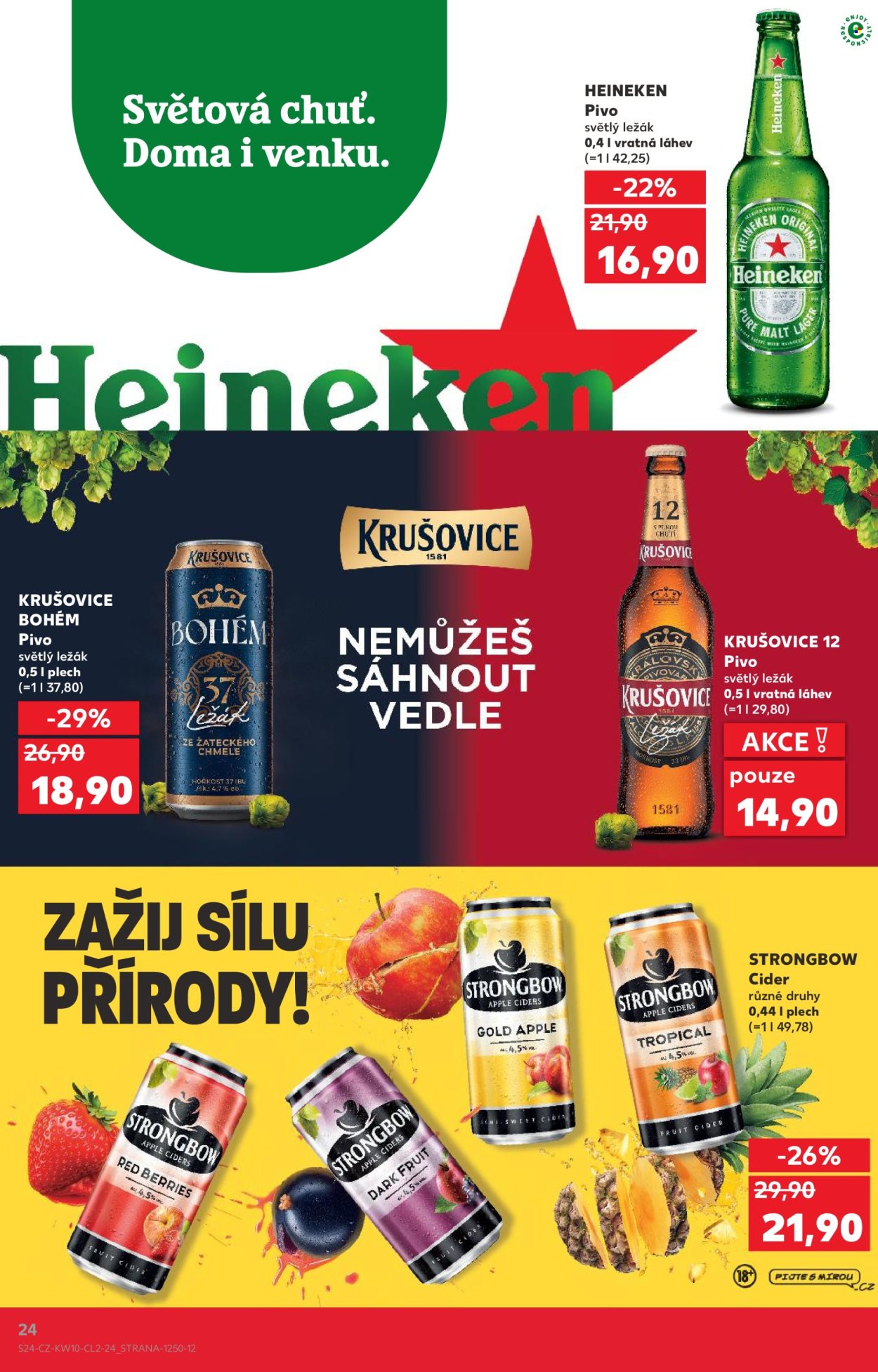 Leták Kaufland - 4.3.2026 - 17.3.2026. Strana 24