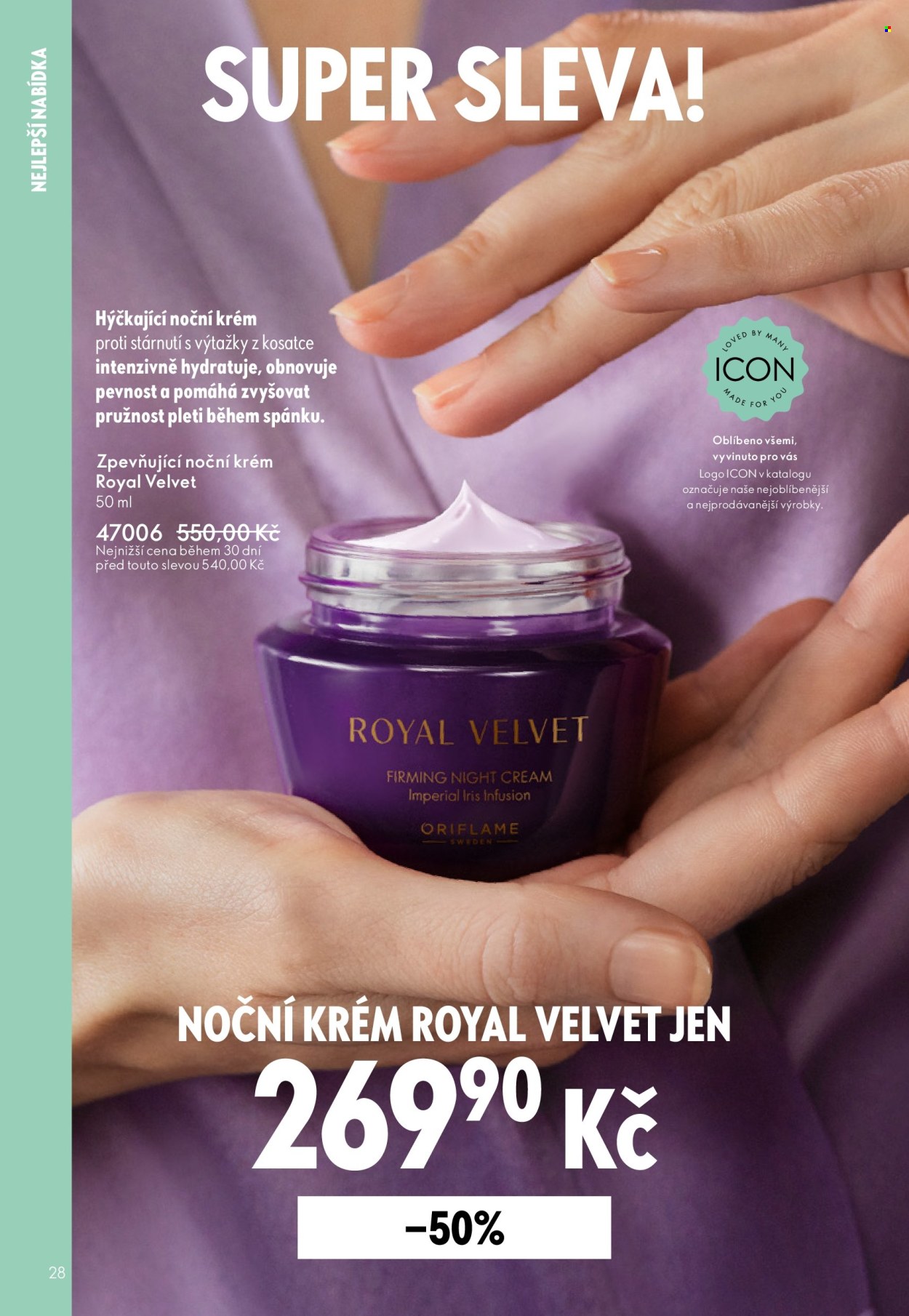 Leták ORIFLAME - 4.3.2026 - 24.3.2026. Strana 28