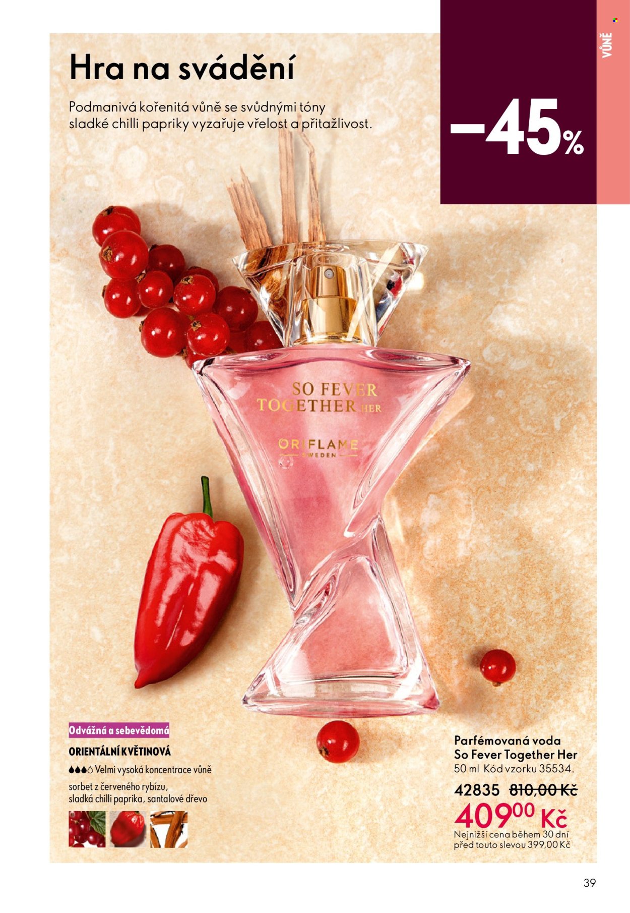 Leták ORIFLAME - 4.3.2026 - 24.3.2026. Strana 39