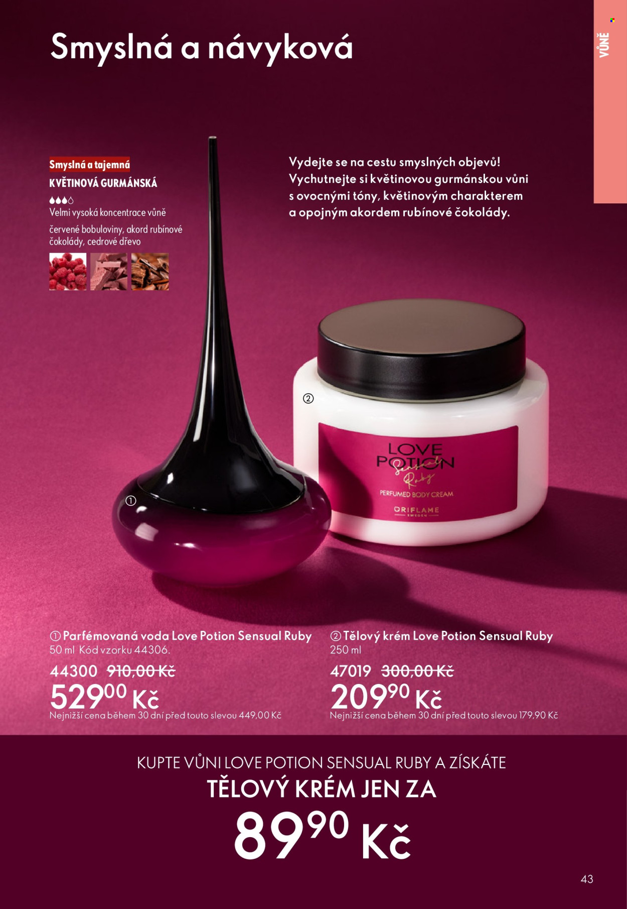 Leták ORIFLAME - 4.3.2026 - 24.3.2026. Strana 43