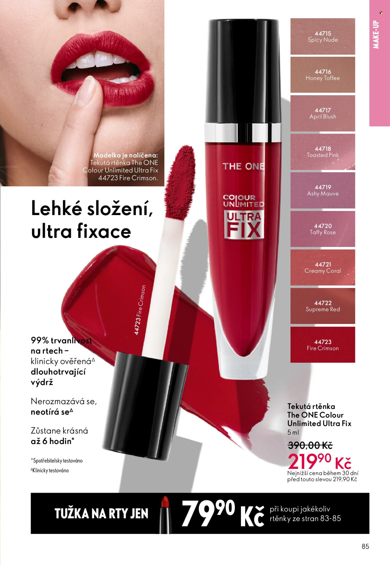 Leták ORIFLAME - 4.3.2026 - 24.3.2026. Strana 85